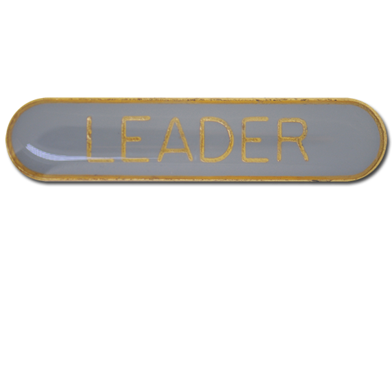 Leader Rounded Edge Bar Badge