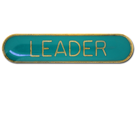 Leader Rounded Edge Bar Badge