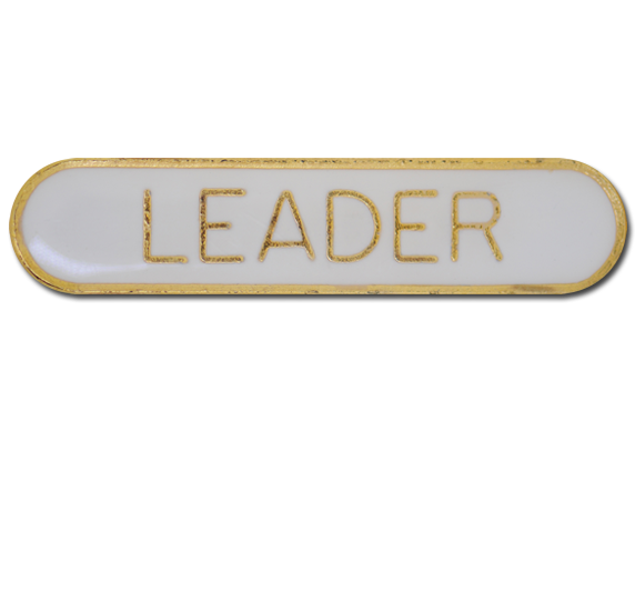 Leader Rounded Edge Bar Badge