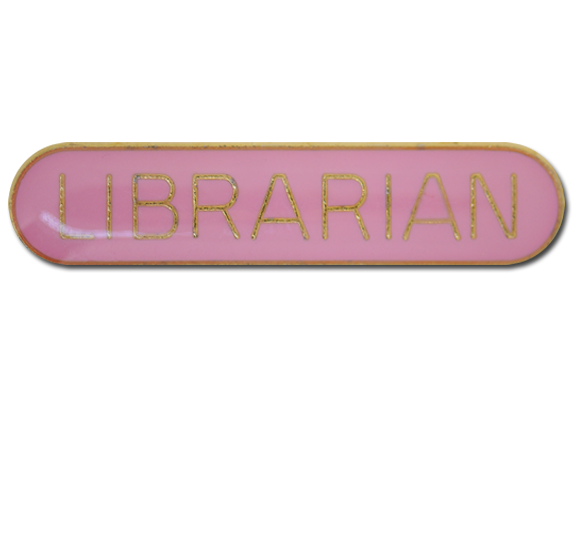 Librarian Rounded Edge Bar Badge