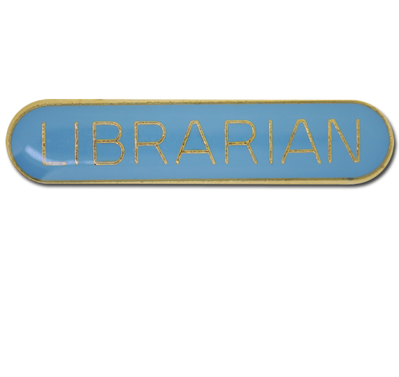 Librarian Rounded Edge Bar Badge