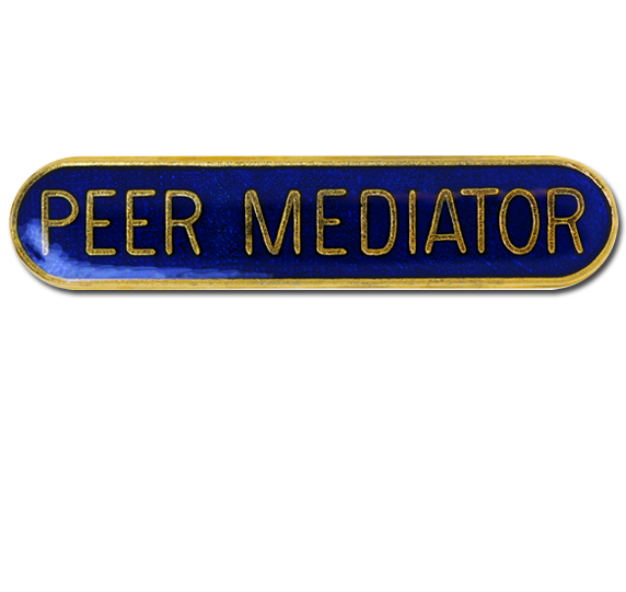 Peer Mediator Rounded Edge Bar Badge