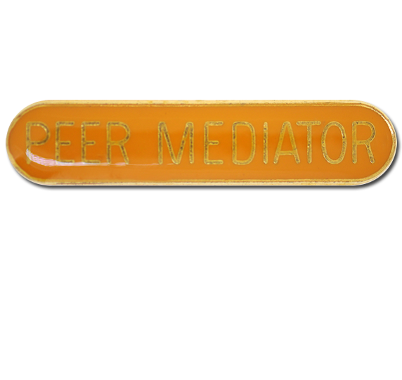 Peer Mediator Rounded Edge Bar Badge