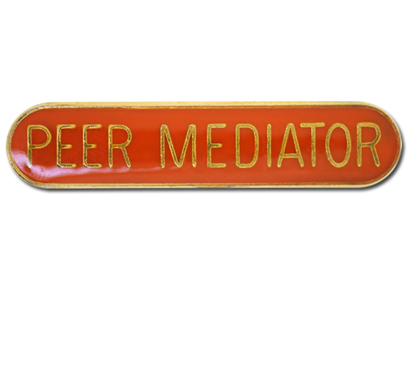 Peer Mediator Rounded Edge Bar Badge