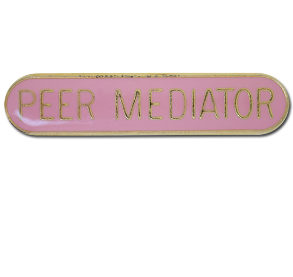 Peer Mediator Rounded Edge Bar Badge