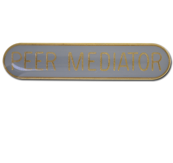 Peer Mediator Rounded Edge Bar Badge