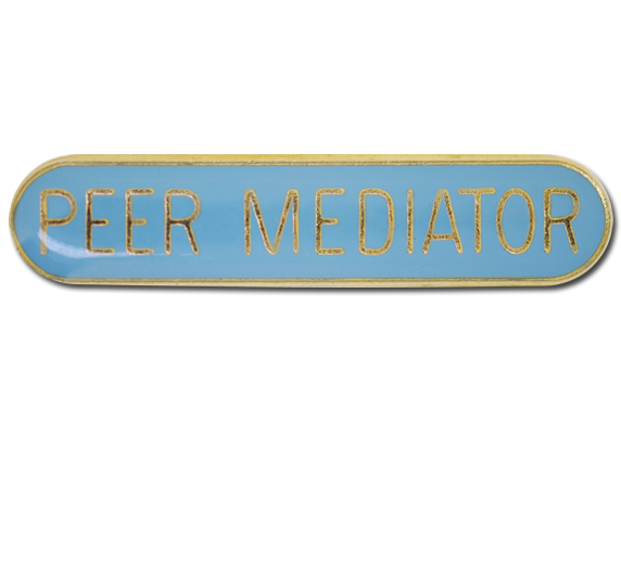 Peer Mediator Rounded Edge Bar Badge