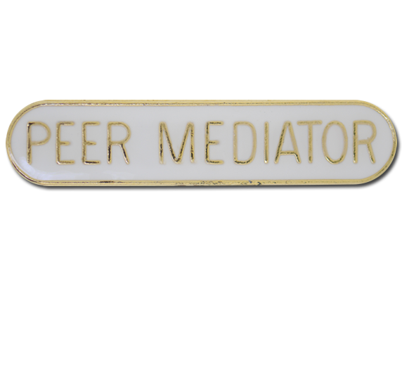 Peer Mediator Rounded Edge Bar Badge