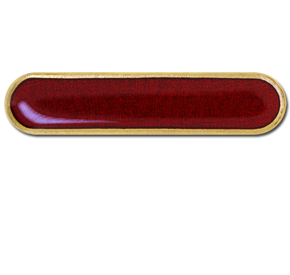 Plain Bar Rounded Edge Bar Badge