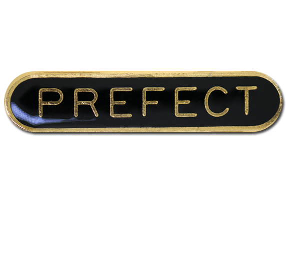 Prefect Rounded Edge Bar Badge