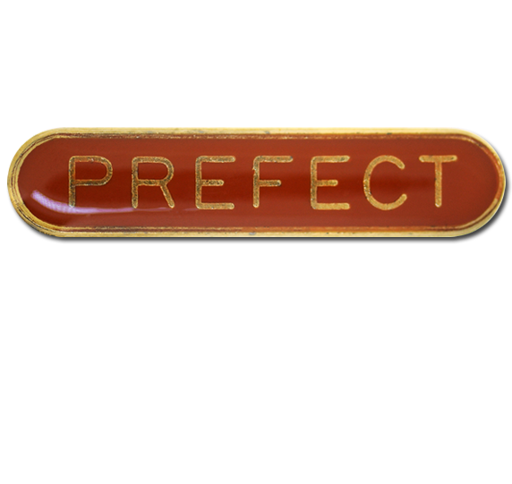 Prefect Rounded Edge Bar Badge