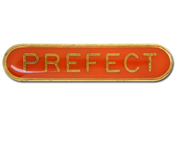 Prefect Rounded Edge Bar Badge