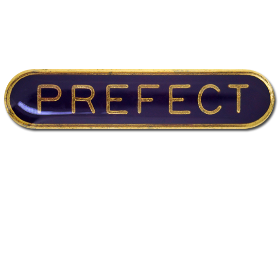 Prefect Rounded Edge Bar Badge