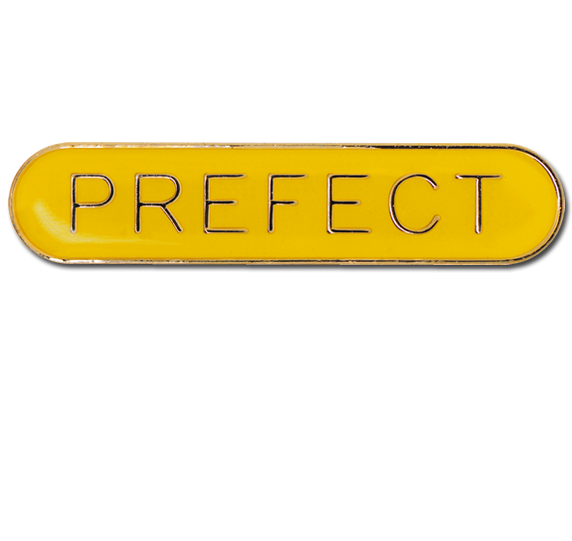 Prefect Rounded Edge Bar Badge