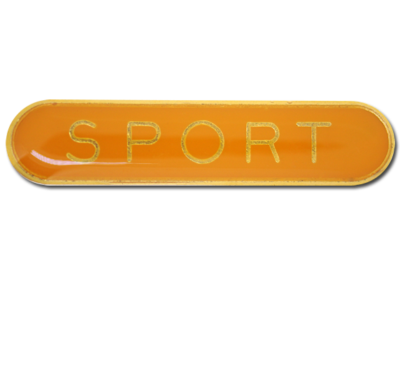 Sport  Rounded Edge Bar Badge