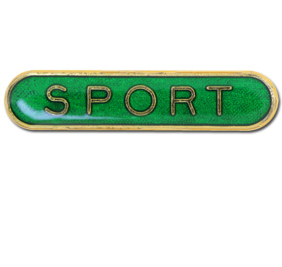 Sport  Rounded Edge Bar Badge