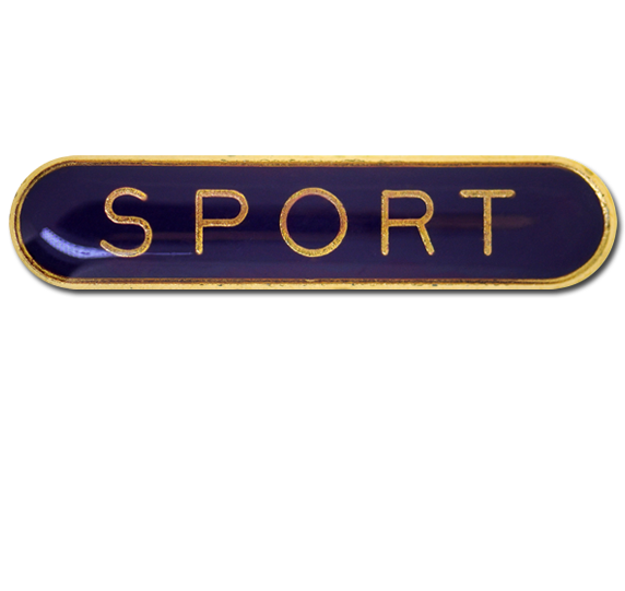 Sport  Rounded Edge Bar Badge