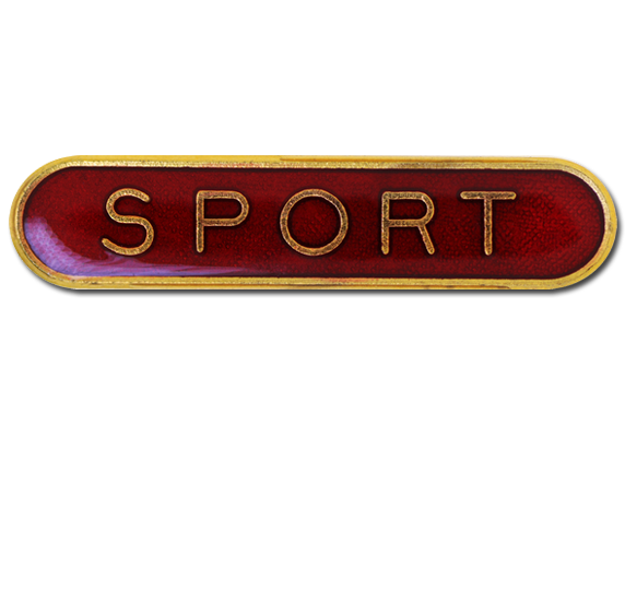 Sport  Rounded Edge Bar Badge