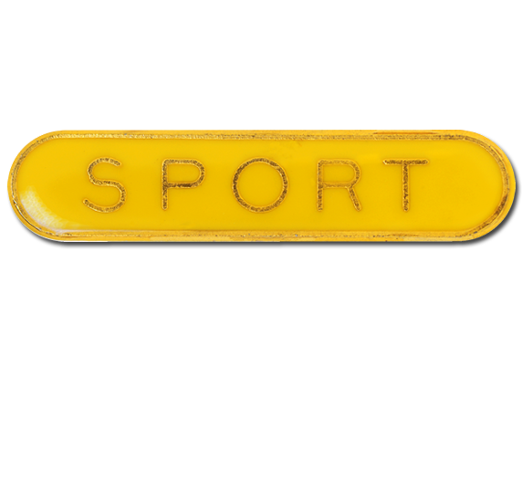 Sport  Rounded Edge Bar Badge