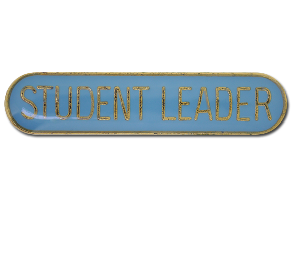 Student Leader Rounded Edge Bar Badge