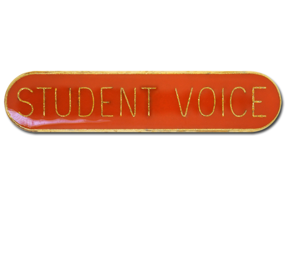 Student Voice Rounded Edge Bar Badge