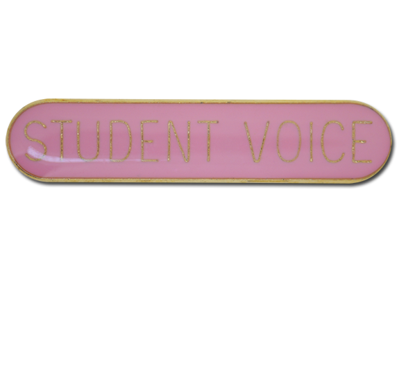Student Voice Rounded Edge Bar Badge