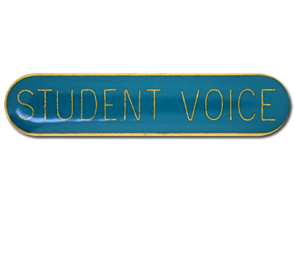 Student Voice Rounded Edge Bar Badge