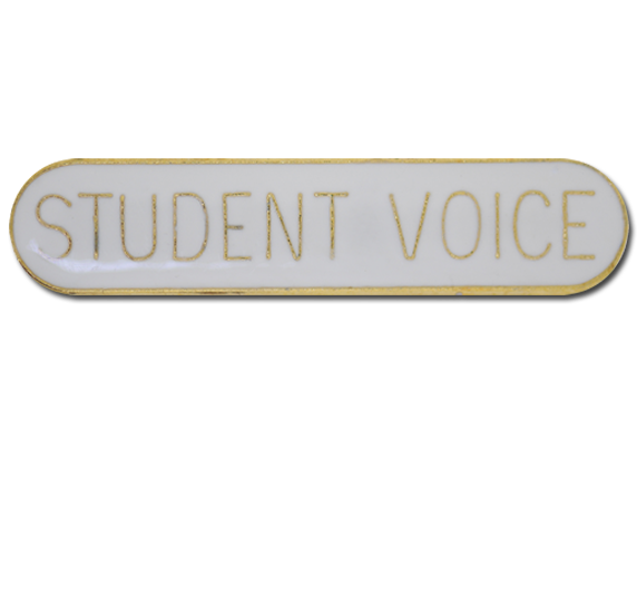 Student Voice Rounded Edge Bar Badge