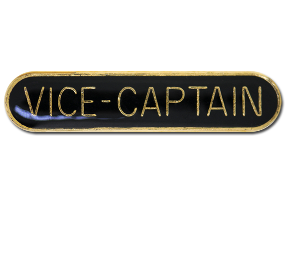 Vice-Captain Rounded Edge Bar Badge