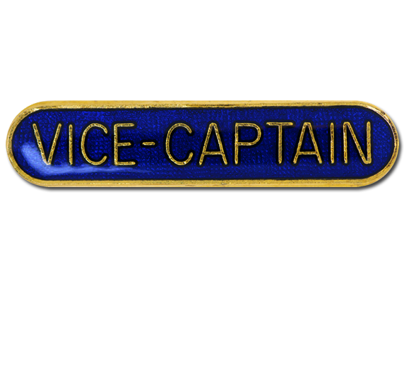 Vice-Captain Rounded Edge Bar Badge