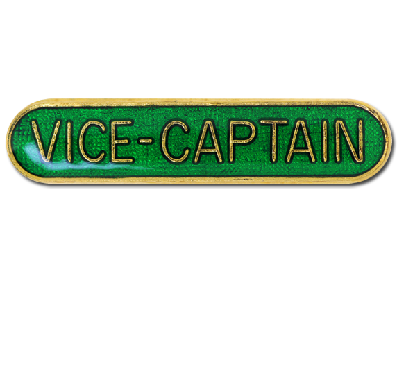 Vice-Captain Rounded Edge Bar Badge