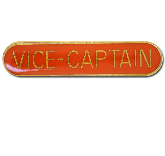 Vice-Captain Rounded Edge Bar Badge