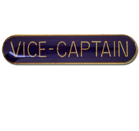 Vice-Captain Rounded Edge Bar Badge