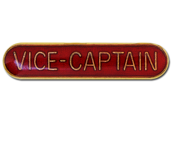 Vice-Captain Rounded Edge Bar Badge