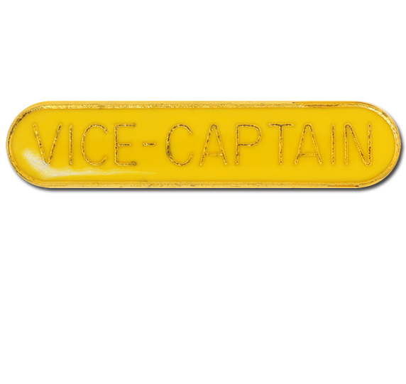 Vice-Captain Rounded Edge Bar Badge