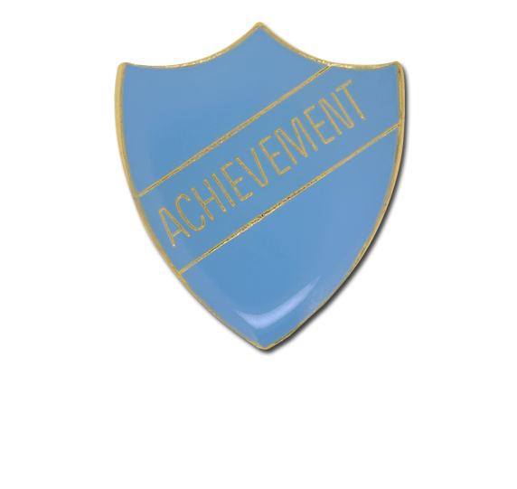 Achievement Enamelled Shield Badge