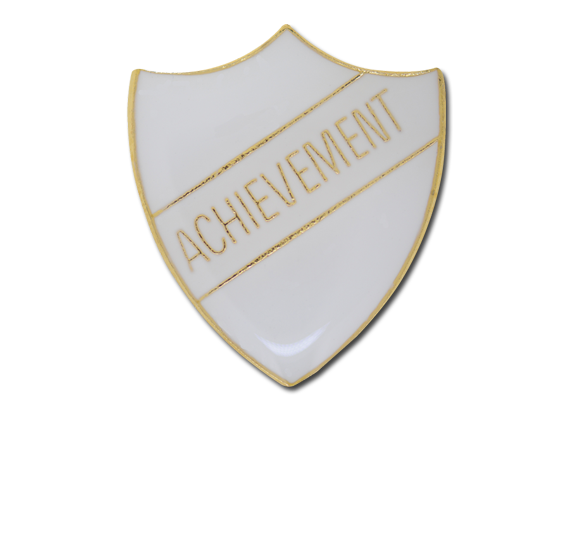 Achievement Enamelled Shield Badge