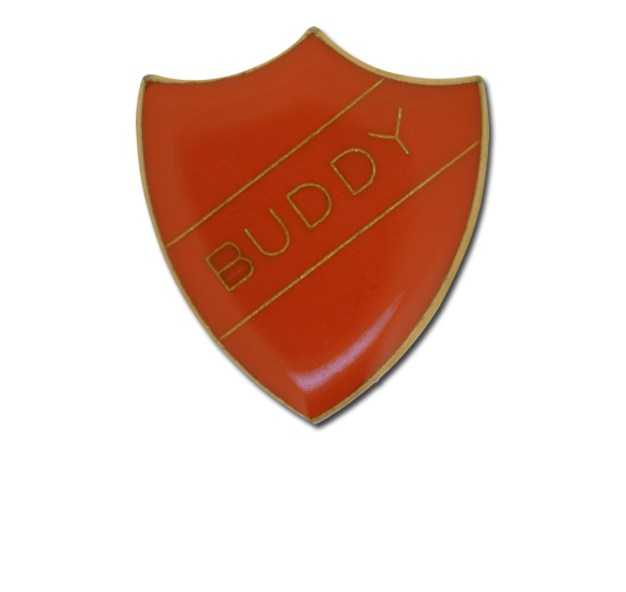 Buddy Enamelled Shield Badge