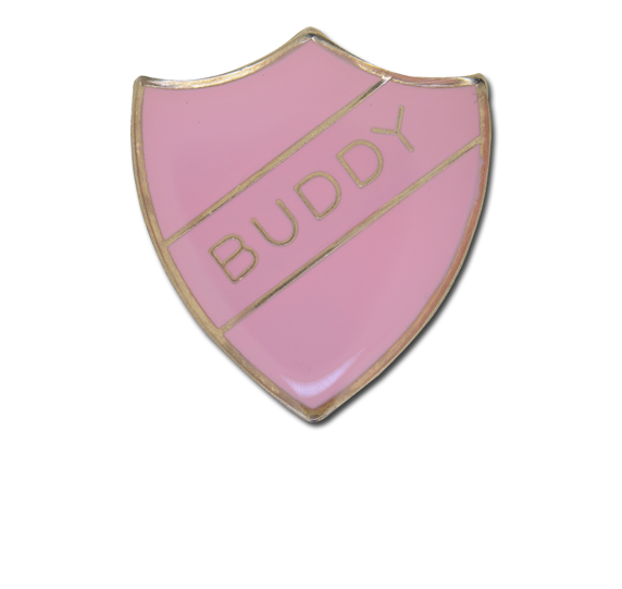 Buddy Enamelled Shield Badge