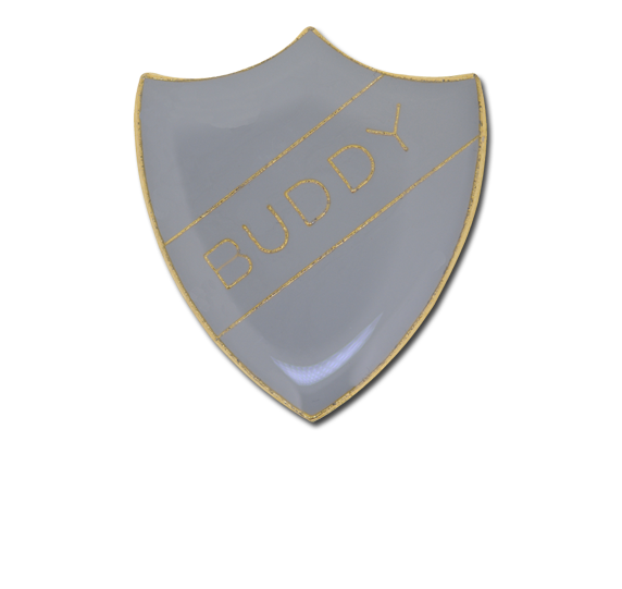 Buddy Enamelled Shield Badge