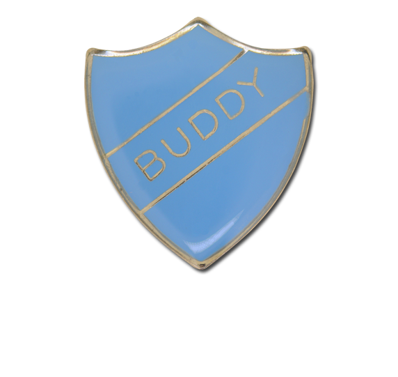 Buddy Enamelled Shield Badge