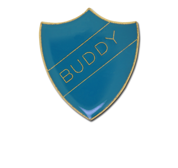 Buddy Enamelled Shield Badge