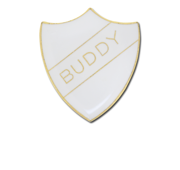 Buddy Enamelled Shield Badge