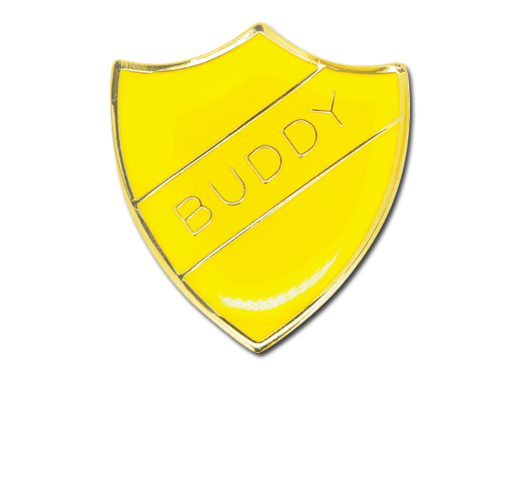 Buddy Enamelled Shield Badge