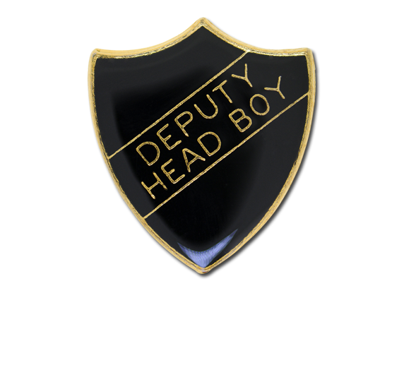 Deputy Head Boy Enamelled Shield Badge