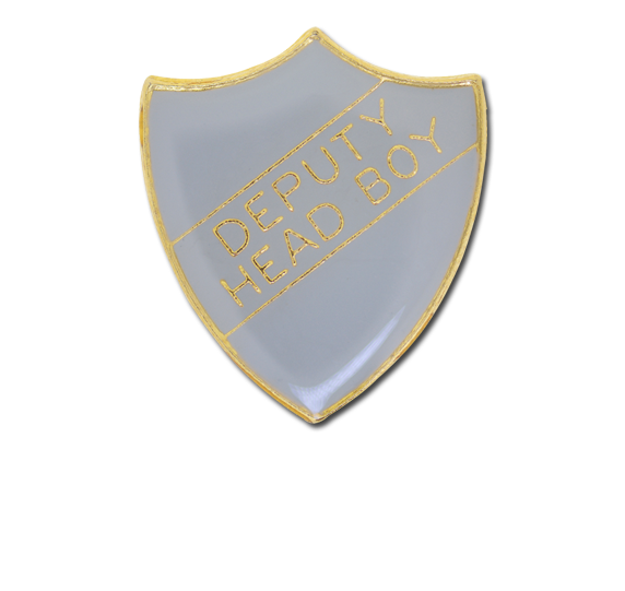 Deputy Head Boy Enamelled Shield Badge