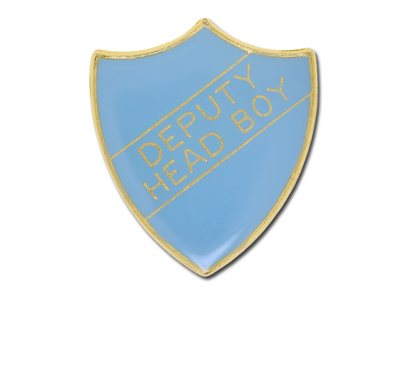 Deputy Head Boy Enamelled Shield Badge