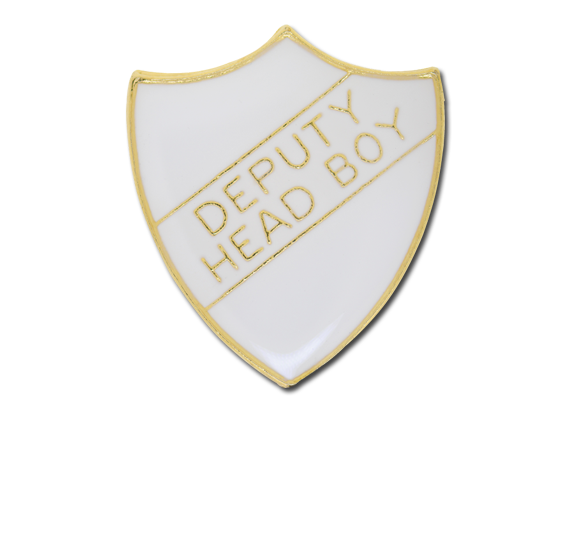 Deputy Head Boy Enamelled Shield Badge