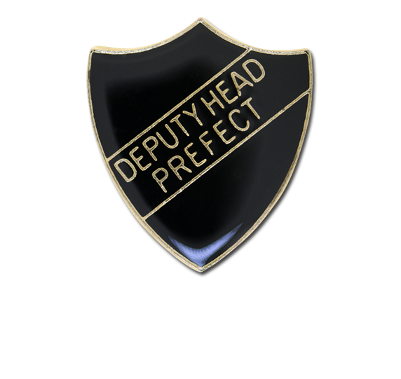 Deputy Head Prefect Enamelled Shield Badge