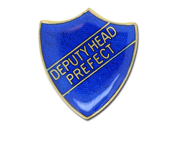 Deputy Head Prefect Enamelled Shield Badge